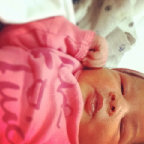 Daughter Elani born XMAS morning