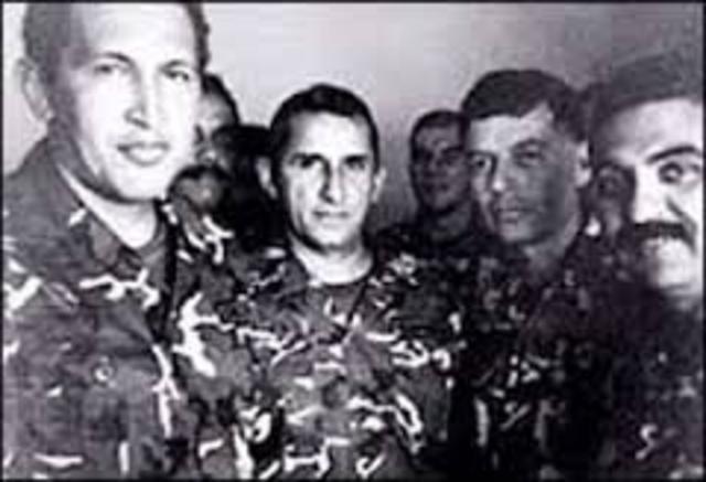 Alzaminto militar en contra de Carlos Andres Perez