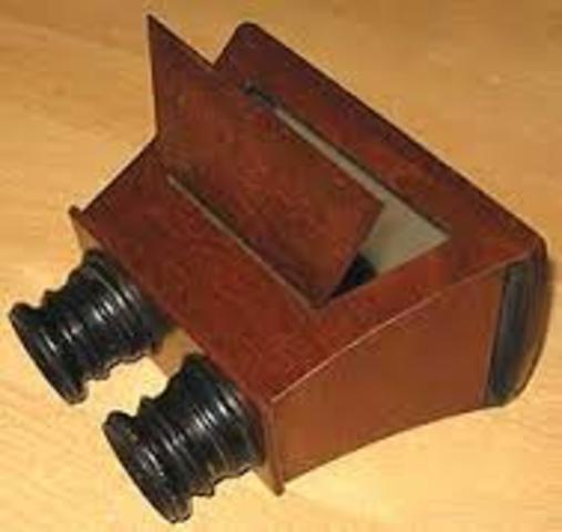 Oliver wendell Holmes invent stereoscope viewer.