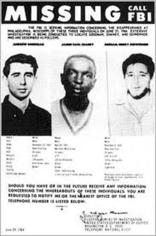 Murders of James Chaney, Andrew Goodman, Michael Schwerner