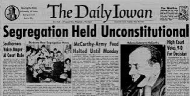 Brown vs. Board of Education