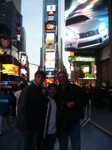 Viajé con mi familia a NY