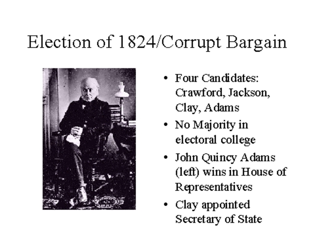 What is the corrupt bargain