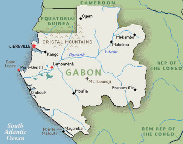 Gabon Borders