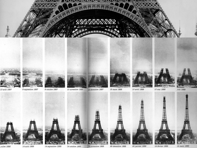 Indistrial revoloution - Construction of the Eiffel tower