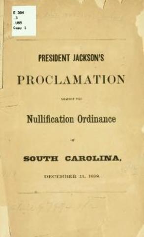Nullification Proclamation
