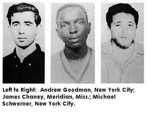 Murders of James Chaney, Andrew Goodman, and Michael Schwerner
