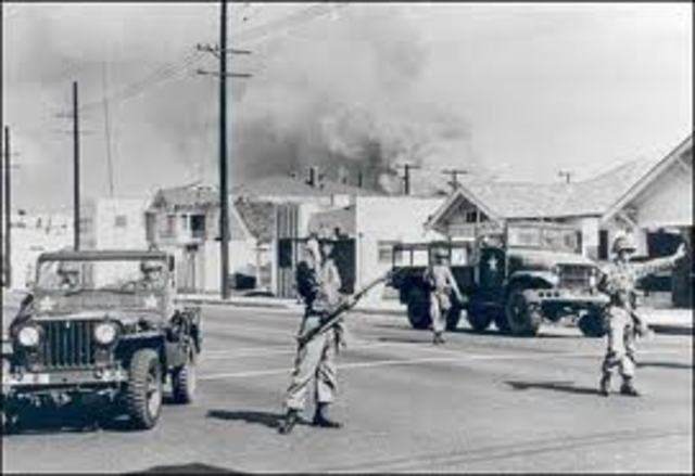 Los Angeles Race Riots 1965