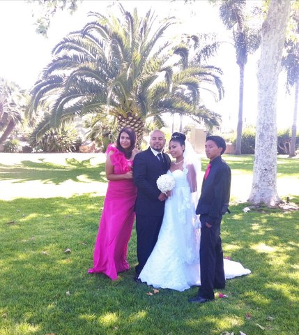 I was a bridesmaid at a wedding