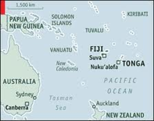Fiji-Tongan Disputes