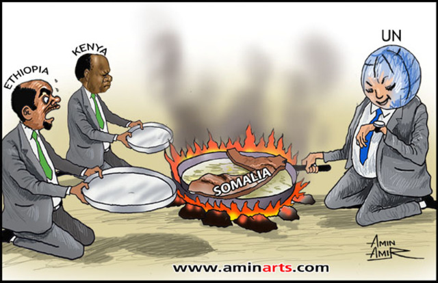 Ethiopia invades Somalia