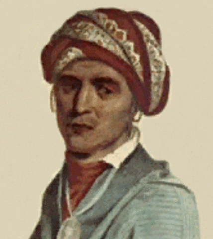 Sequoya writes he Cherokee language