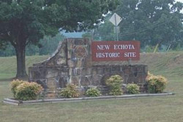 Cherokee Capital of New Echota Founded