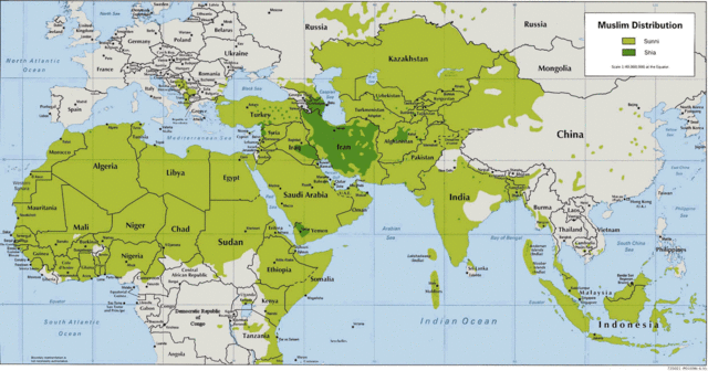 the loss of the the north africa to the musslems