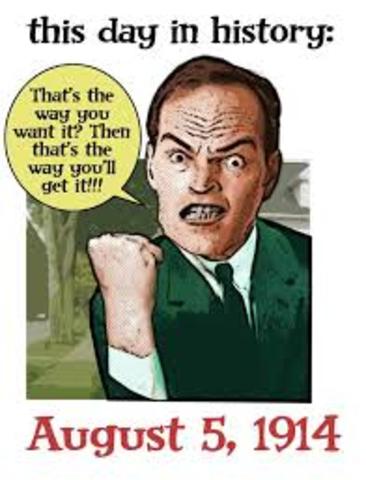 Britain Declared War on Germany