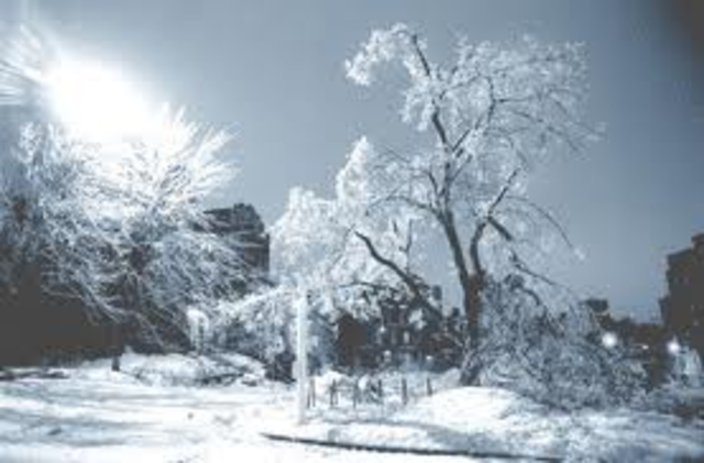 Massive Ice Storm