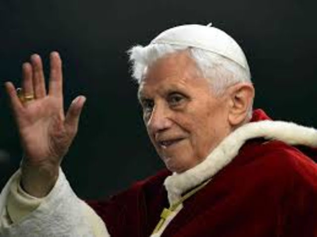 Pope Benedict XVI announces resignation