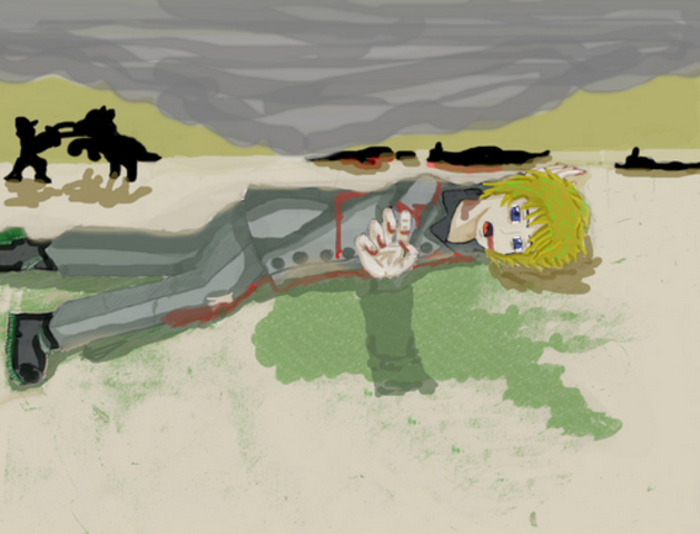 Jonas recives the "War" memory