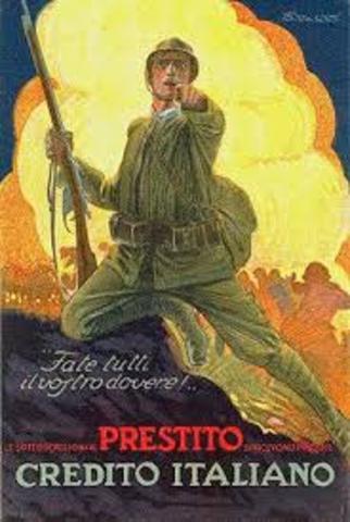 Italy enters the war
