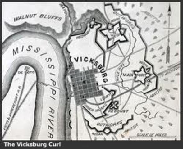 battle of Vicksburg, Mississippi