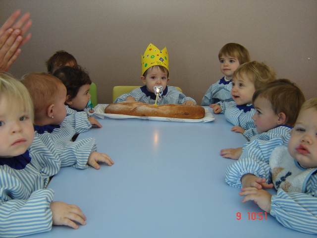 1r aniversari a l'escola