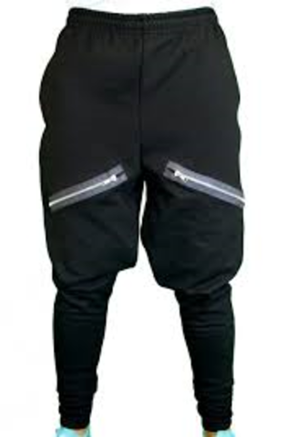 made brand of sweatpants with her family