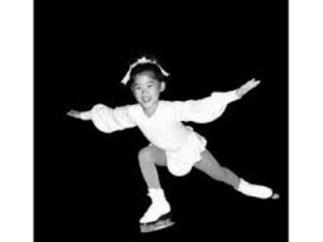 Kristi Yamaguchi started skating