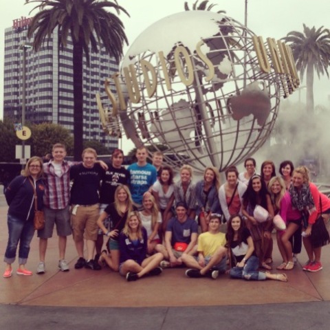 Made it to nationals for DECA in California