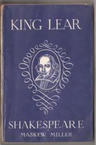 Shakespeare writes King Lear