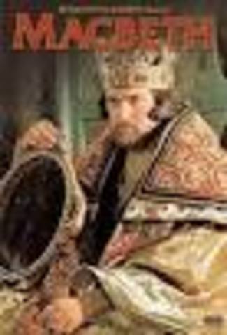 Shakespeare writes Macbeth