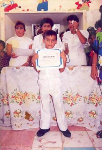 I received a diploma of firts