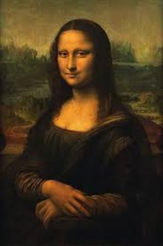 1503 Leonardo da Vinci paints the Mona Lisa