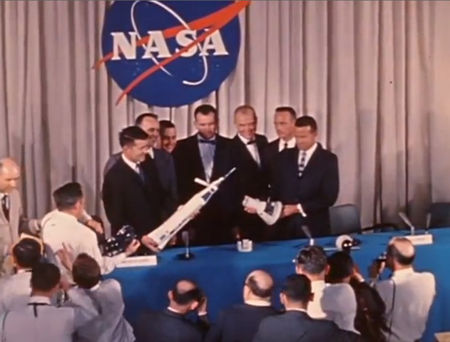 The Mercury 7 are announced