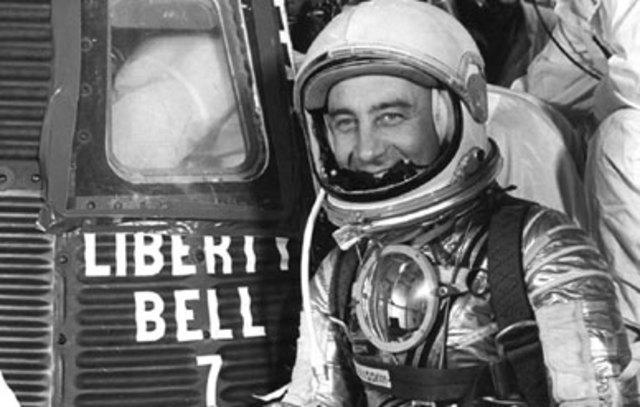 Guss Grissom 2nd American in space