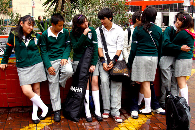 I went to high school