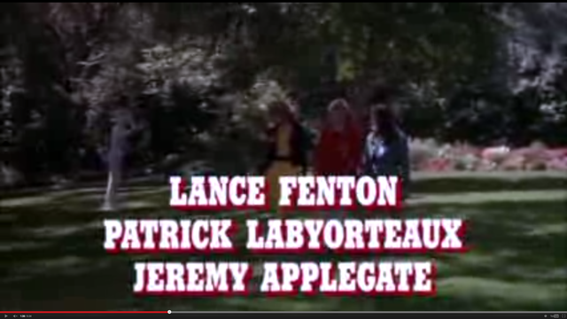 Lance Fenton/ Patrick Labyorteaux/Jeremy Applegate