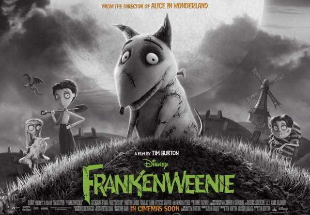 Estreno su segundo contrometraje, Frankenweenie