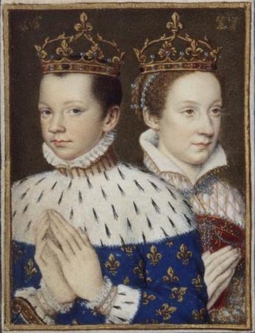 Francois II marries Mary, Queen of Scots