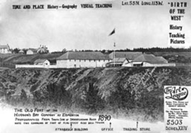 First Nations begin to live by trading posts