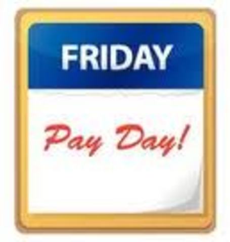 Pay Day- final before event