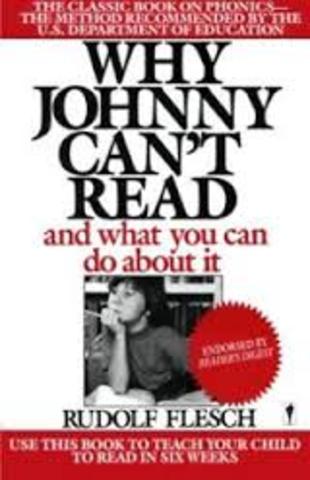 Why Johnny Can't Read