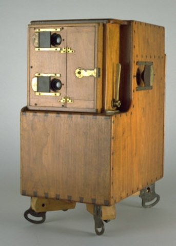 First Single Lens Camera