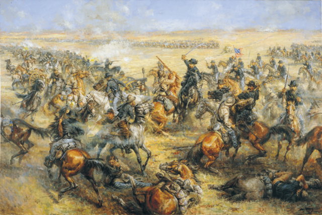 The Battle of Mine Creek