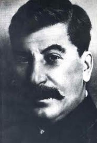 Stalin's rule in the USSR begins