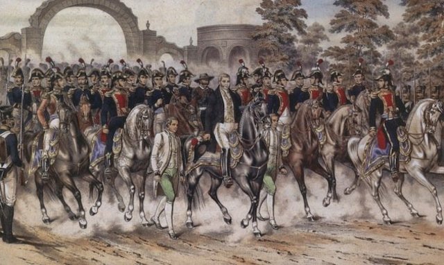 Mexico declares its independance