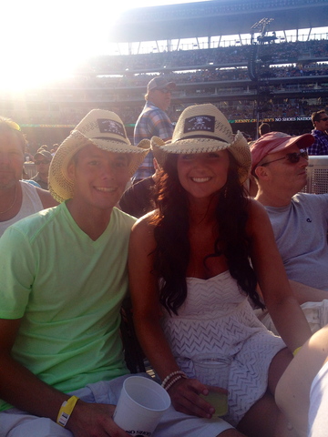Went to the Kenny Chesney Concert!