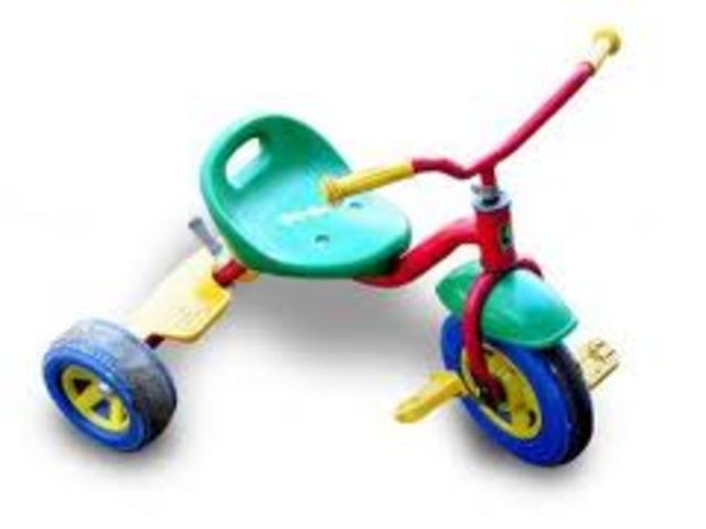 First Time Riding a Bike