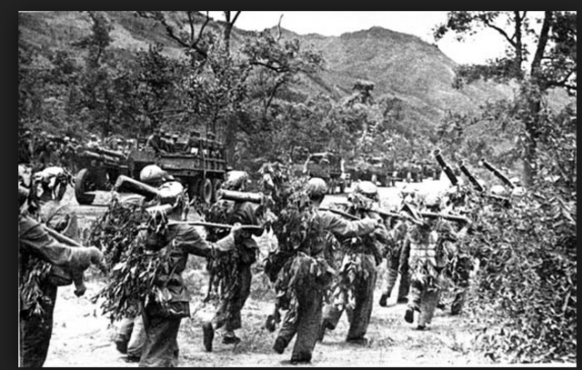 The Korean War(1950 to July 27th of 1953)