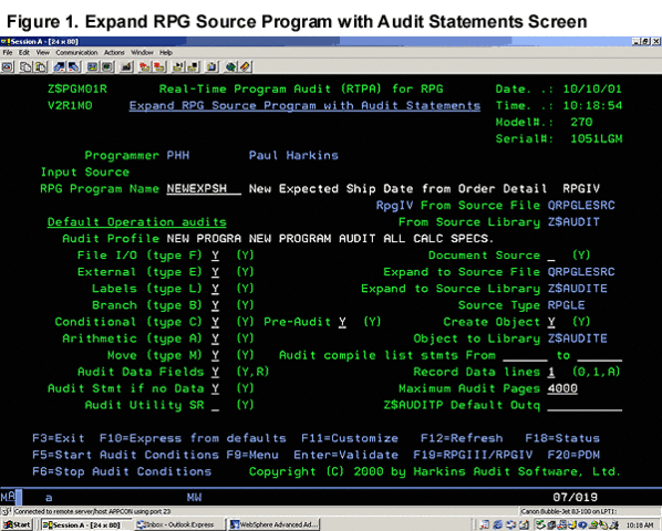 RPG-Report Program Generator