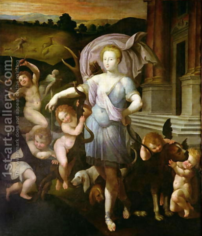 Allegorical Portrait of Diane de Portiers